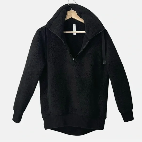 Athleta Talus Sherpa Half Zip Pullover - Picture 4 of 6